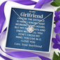 Couples Gifts Soulmate Necklace Gifts From Husband, Wedding Anniversary Jewelry For Wife From Husband, Wife Birthday Gifts From Husband, To My Unbiological Sister Message Card and Gift Box styles On Birthday, Christmas, Anniversary  Love Knot