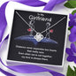 To My Girlfriend Love Knot Necklace Jewelry For Girlfriend Gift For Girlfriend On Birthday Anniversary With, Love Knot Meaningful Necklace Message Card and Gift Box Styles on Birthday, Christmas, Anniversary  Love Knot