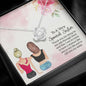 Special Gift For Soul Sister, To My Soul Sister Gift, Best Friend, Anniversary Friendship Gift, Soul Sister Birthday Necklace Jewelry Gift, Necklace Message Card and Gift Box Styles on Birthday, Christmas, Anniversary  Love Knot