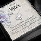 Couples Gifts, My Unbiological Sister, Special Gift For Soul Sister, To My Soul Sister Gift, Best Friend, Anniversary Friendship Gift, Soul Sister Birthday Jewelry, Necklace Message Card and Gift Box Styles on Birthday, Christmas, Anniversary  Love Knot