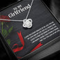 Love Knot Necklace, To My Girlfriend Gifts From Boyfriend, Girlfriend Jewelry, Girlfriend Birthday Anniversary For Girlfriend Gift, Necklace Message Card and Gift Box Styles on Birthday, Christmas, Anniversary  Love Knot