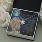 Lion From Dad To My Daughter Never Feel That You Are Alone Necklace