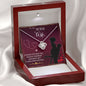 Couples Gifts,To My Nurse Wife Girlfriend Necklace Gifts From Husband, Wedding Anniversary Jewelry For Wife From Husband, Wife Birthday From Husband, To My Beautiful Wife Girlfriend Message Card and Gift Box styles On Birthday, Christmas, Anniversary  Lov