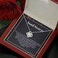 Soul Sisters Necklace- Best Friend Jewelry, Long Distance, Quotes, Friends Forever, Gift Best Friend, Lotus Meaningful Necklace Message Card and Gift Box Styles on Birthday, Christmas, Anniversary6 Love Knot