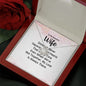 Couples Gifts, Beautiful Wife Necklace Gifts From Husband, Wedding Anniversary Jewelry For Wife From Husband, Wife Birthday From Husband, To My Unbiological Sister Message Card and Gift Box styles On Birthday, Christmas, Anniversary  Love Knot