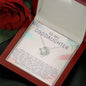 Goddaughter Necklace- Godmother-Goddaughter Gift, Goddaughter Jewelry, Goddaughter Gifts, Goddaughter Baptism, Meaningful Message Card and Gift Box Styles on Birthday, Christmas, Anniversary  Love Knot