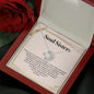 Soul Sisters Necklace- Best Friend Jewelry, Long Distance, Quotes, Friends Forever, Gift Best Friend, Lotus Meaningful Necklace Message Card and Gift Box Styles on Birthday, Christmas, Anniversary7 Love Knot