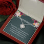 Graduation Gift Necklace for Girls- College, High School, Elementary School, Senior Graduation, Meaningful Necklace Message Card and Gift Box Styles on Birthday, Christmas, Anniversary11 Love Knot