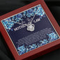 To The Best Mom In Law Necklace, Dear Mom, Mother's Day Necklace, Gift for Mom from Daughter, Amazing Mom, Perfect Mother, Happy Mother's Day Gift, Love Knot Necklace Message Card and Gift Box Styles on Birthday, Christmas, Anniversary  Love Knot