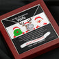 Christmas Necklace To My Wife With The luxury gift box , Perfect gifts for Wife