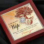 Couples Gifts, Beautiful Wife Necklace Gifts From Husband, Wedding Anniversary Jewelry For Wife From Husband, Wife Birthday From Husband, To My Soulmate Message Card and Gift Box styles On Birthday, Christmas, Anniversary  Love Knot