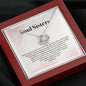 Soul Sisters Necklace- Best Friend Jewelry, Long Distance, Quotes, Friends Forever, Gift Best Friend, Lotus Meaningful Necklace Message Card and Gift Box Styles on Birthday, Christmas, Anniversary10 Love Knot