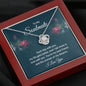To My Soulmate Necklace for her Jewelry For Her Couples Gifts Necklaces For Soul Mate Christmas Jewelry, Dear Wife, Forever & Always, Love Knot Meaningful Necklace Message Card and Gift Box Styles on Birthday, Christmas, Anniversary Love Knot