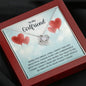Love Knot Necklace To My Girlfriend Gifts From Boyfriend, Girlfriend Jewelry, Girlfriend Birthday Anniversary For Girlfriend Gift, Necklace Message Card and Gift Box Styles on Birthday, Christmas, Anniversary Love Knot