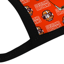 Load image into Gallery viewer, Fan Cleveland Browns Reusable Fabric Mask Protective Mouth Face Mask Funny