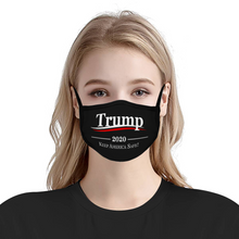 Load image into Gallery viewer, Trump 2020 Face Mask Keep America Safe! Mask Fabric Reusable Washable Gifts