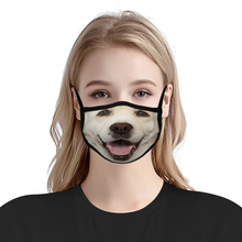 Load image into Gallery viewer, Labrador Dog Reusable Fabric Mask Protective Mouth Face Mask Funny
