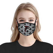 Load image into Gallery viewer, FAN Atlanta Falcons Reusable Fabric Mask Protective Mouth Face Mask Funny