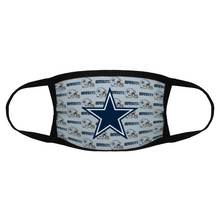 Load image into Gallery viewer, Gift Fan Dallas Cowboys Unique Reusable Fabric Mask Mouth Face Mask