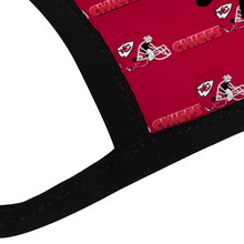 Load image into Gallery viewer, Football Kansas City Chiefs Reusable Fabric Mask Protective Mouth Face Mask