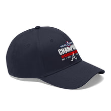 Load image into Gallery viewer, Atlanta Braves 2021 World Series Champions Gift Fan Twill Cap Hat