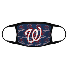Load image into Gallery viewer, FAN Washington Nationals Face Mask Reusable Fabric Mask Protective Mouth Gifts