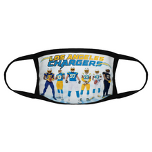 Load image into Gallery viewer, Gift Fan Los Angeles Chargers New Uniforms 2020 Reusable Mask Mouth Face Mask