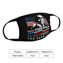 Load image into Gallery viewer, Trump America 2020 Face Mask This is America Mask Fabric Washable