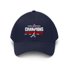 Load image into Gallery viewer, Atlanta Braves 2021 World Series Champions Gift Fan Twill Cap Hat