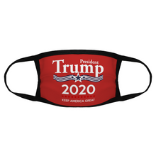 Load image into Gallery viewer, President Trump 2020 Face Mask Keep America Great Mask Fabric Reusable Washable