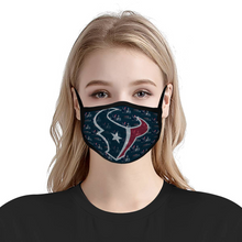 Load image into Gallery viewer, Fan Houston Texans Reusable Fabric Mask Protective Mouth Face Mask Unique