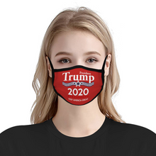 Load image into Gallery viewer, President Trump 2020 Face Mask Keep America Great Mask Fabric Reusable Washable