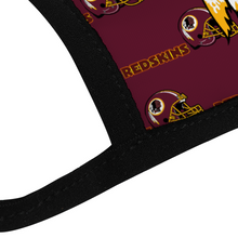 Load image into Gallery viewer, Football Washington Redskins Reusable Fabric Mask Protective Mouth Face Mask