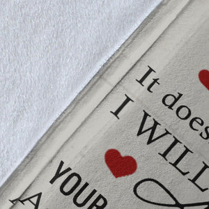 Personalized Son to My Mom I Know It’s Not Easy for A Woman to Raise A Man from Son Premium Blanket One Size, Cozy Plush Fleece Blanket - 56x43, 70x54, 80x60