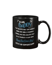 Load image into Gallery viewer, To My Daddy Baby Bump Mug Coffee